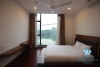 Tay Ho - Lake side apartment for rent with balcony and open living room